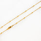 Ball Chain in 9k Yellow Gold
