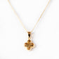 Yellow Gold Clover Pendant
