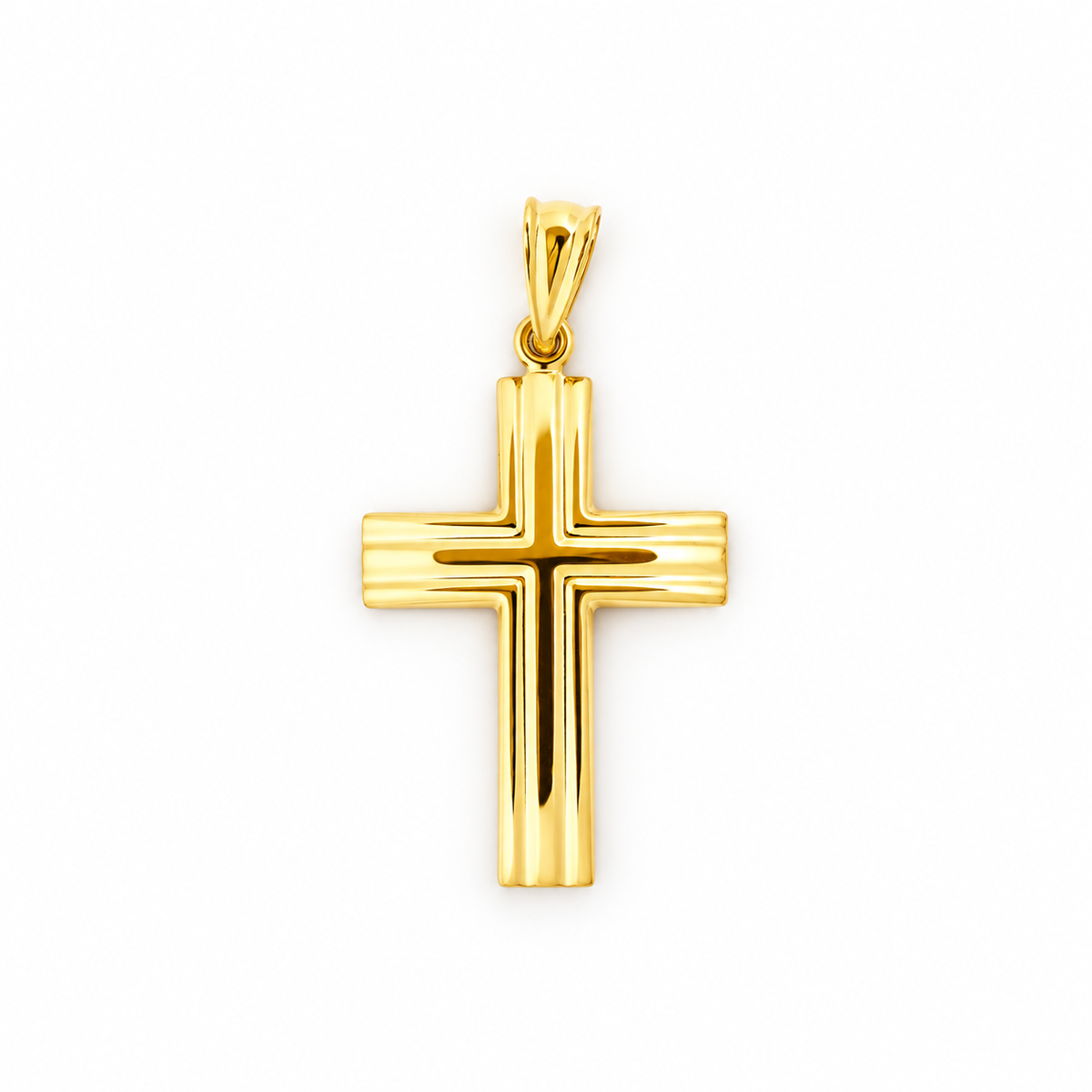 Yellow Gold Cross Pendant
