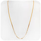 Yellow Gold Curb Chain - 3mm