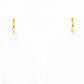 10mm Hoop Stud Earring in Yellow Gold
