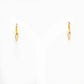 Yellow Gold Hoop Earring - 16mm