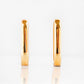 The Tube, 9k Yellow Gold Huggie Earrings - Victoria's Jewellery