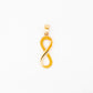 Infinity Pendant in Yellow Gold