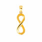 Infinity Pendant in Yellow Gold