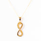 Infinity Pendant in Yellow Gold