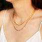 9k Yellow Gold Paper Clip Chain - Victoria's Jewellery