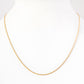Yellow Gold Rope Chain - 45cm