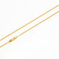 Yellow Gold Rope Chain - 45cm
