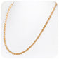 Yellow Gold Rope Chain - 4.3mm - Victoria's Jewellery