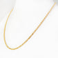 Yellow Gold Rope Chain - 3.3mm