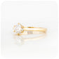 The 6 Claw Brilliant cut Diamond Ring - 0.50ct