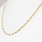 Singapore Chain in Yellow Gold - 45cm