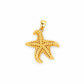 Yellow Gold Starfish Pendant