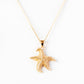 Yellow Gold Starfish Pendant