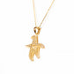 Yellow Gold Starfish Pendant