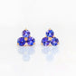 The Trilogy Tanzanite Stud Earrings - Victoria's Jewellery