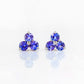 The Trilogy Tanzanite Stud Earrings - Victoria's Jewellery