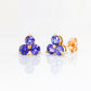 The Trilogy Tanzanite Stud Earrings - Victoria's Jewellery
