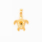 Yellow Gold Turtle Pendant
