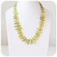 Green Biwa Tooth Pearls with Green Fresh Water Pearl Necklace - Victoria's Jewellery