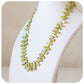 Green Biwa Tooth Pearls with Green Fresh Water Pearl Necklace - Victoria's Jewellery
