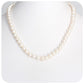 7-8mm White Fresh Water Pearl Necklace - 46cm