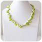 Green Blister Fresh Water Pearl Necklace - 50cm