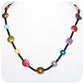 Multi Colour Fresh Water Pearl and Onyx Necklace - 50cm