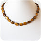 Tiger Eye Coin Necklace