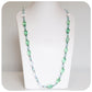 Fluorite and Blue Topaz Necklace