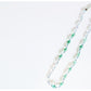 Fluorite and Blue Topaz Necklace