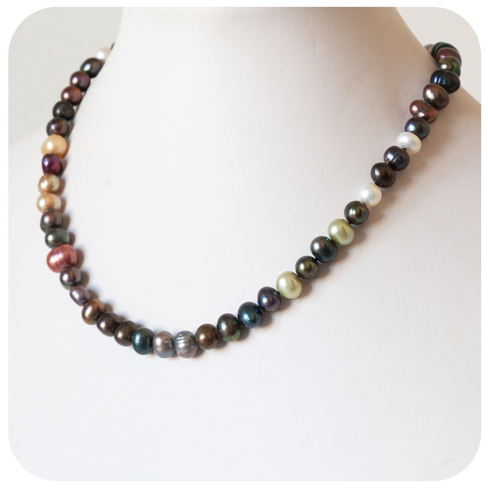 Multi-Colour Fresh Water Pearl Necklace