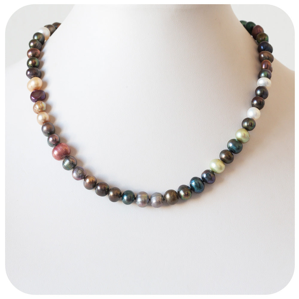 Multi-Colour Fresh Water Pearl Necklace