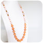 The Pink Opal, Rose Quartz and Orange Calcite Necklace with Gold Details