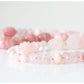 The Pink, Rhodochrosite, Pink Opal and Rose Quartz Necklace