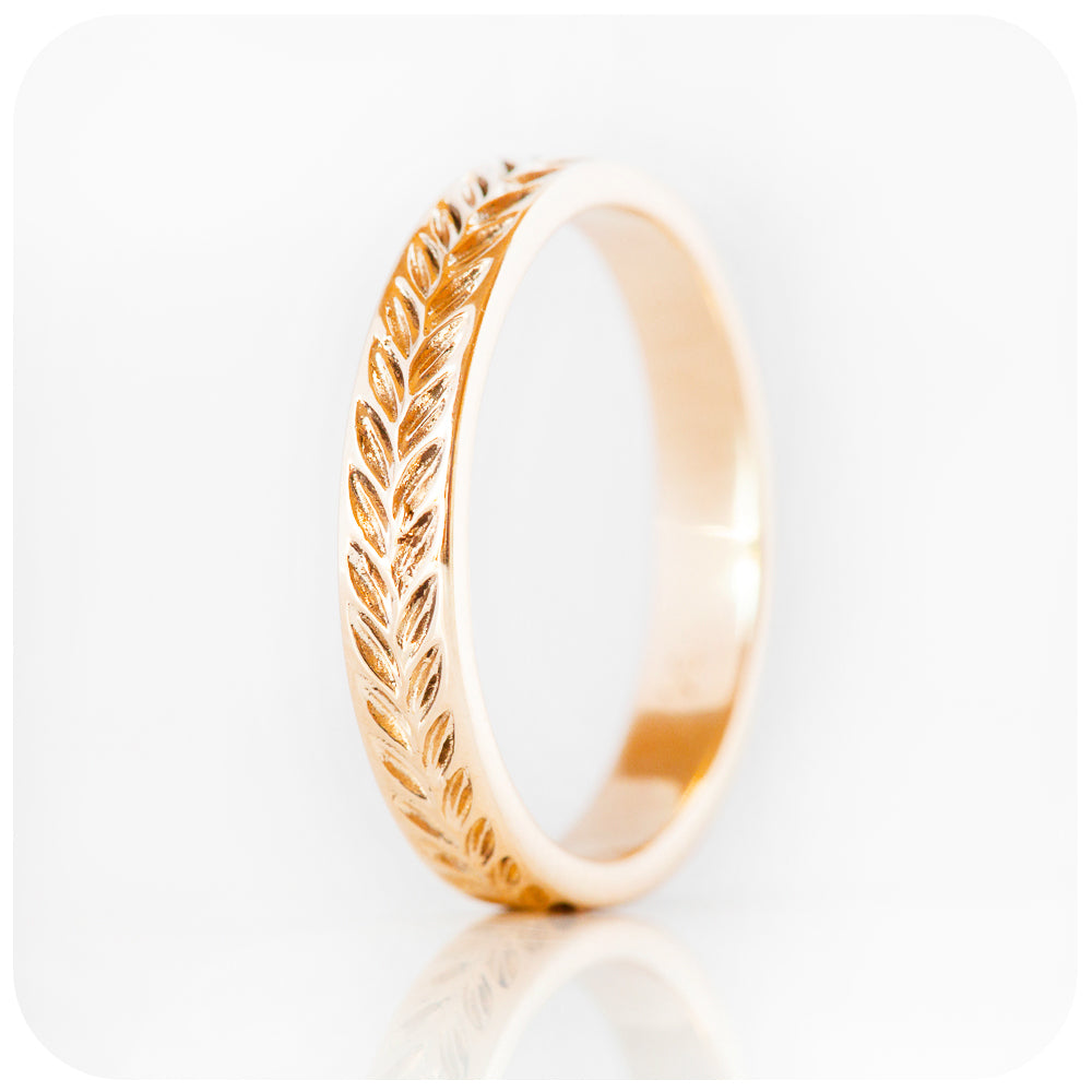 The Wreath, an Engraved Eternity Ring