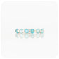 The Ellie, a Swiss Blue Topaz Six Stone Half Eternity Ring