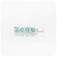 The Ellie, a Swiss Blue Topaz Six Stone Half Eternity Ring