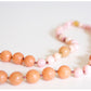 The Jade and Pink Opal Necklace