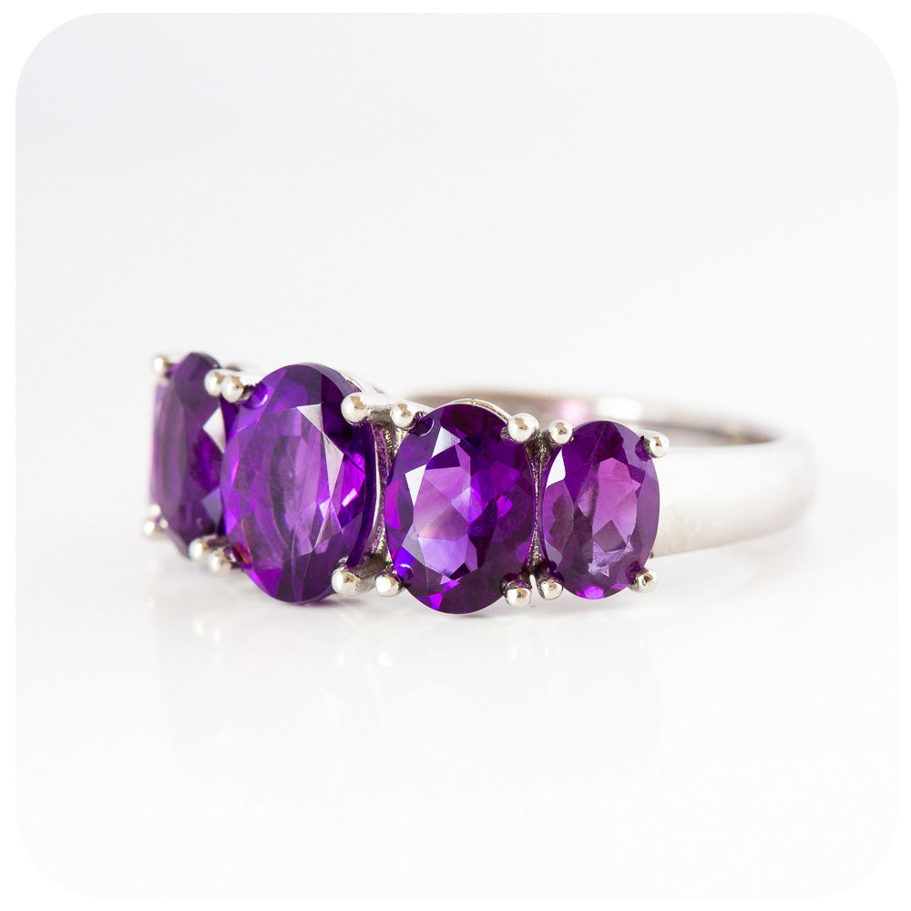 The Amethyst Queen Ring