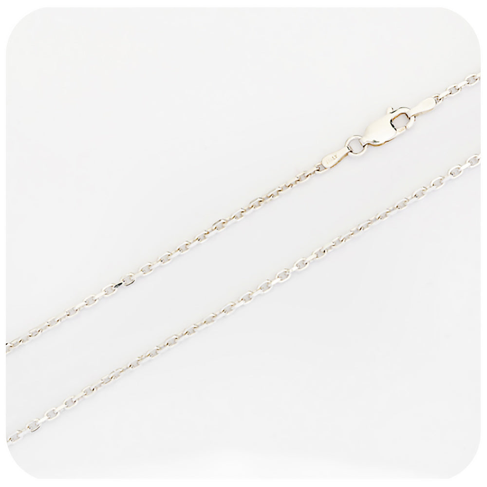 Sterling Silver Anchor Chain - 1.6mm – Victoria's Jewellery