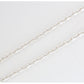 Solid Sterling Silver Anchor Chain  - 55cm