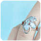 Sky Blue Topaz Ring in Sterling Silver