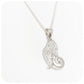 Dazzling Elephant pendant studded with Cubic Zirconia stones - Victoria's Jewellery