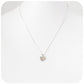 Sterling Silver Heart with Cubic Zirconia Stones