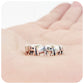 Family of Elephants, Full Eternity Stackable Ring