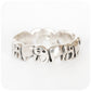Family of Elephants, Full Eternity Stackable Ring