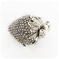 Marcasite and Blue Topaz Strawberry Pendant Brooch - Victoria's Jewellery