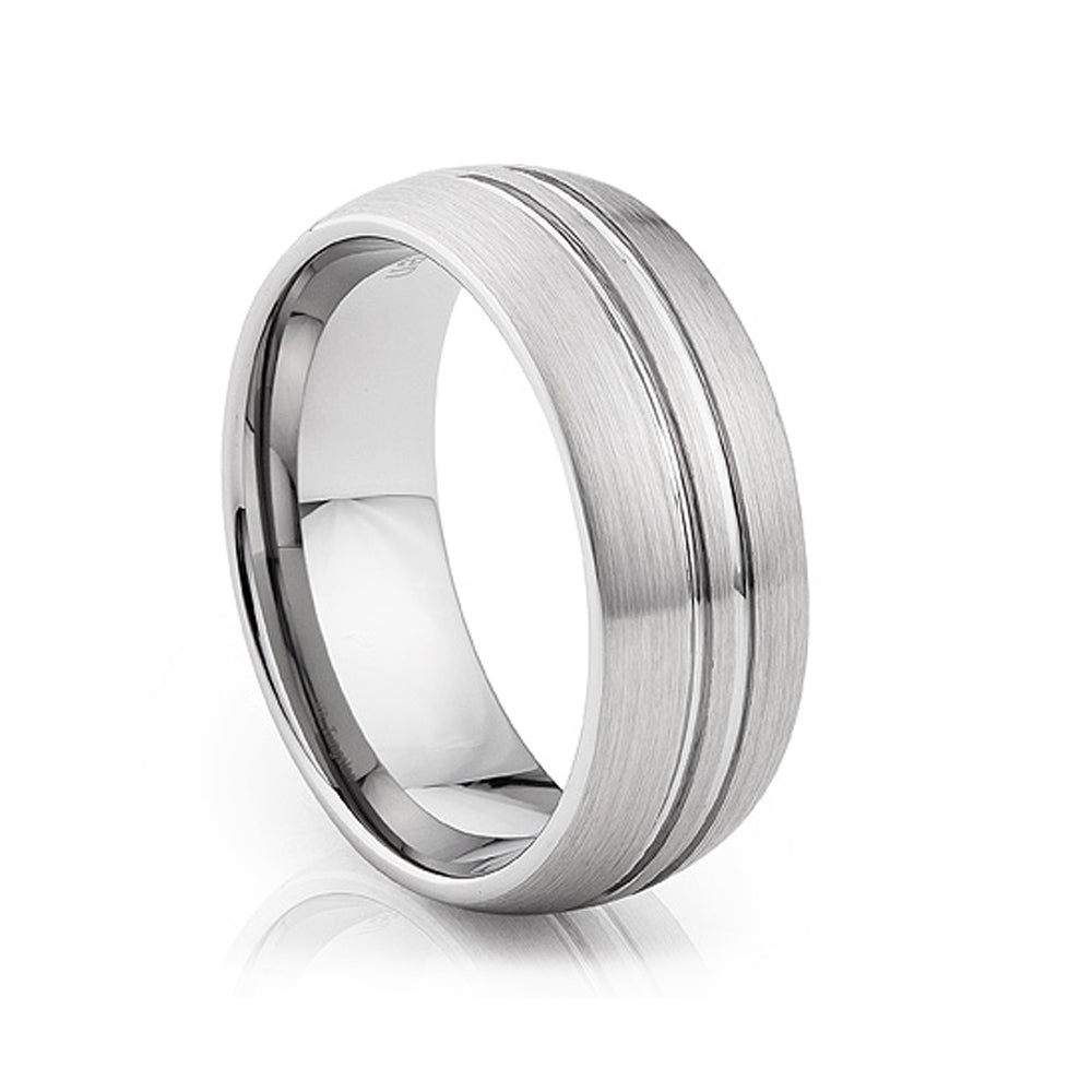 mens tungsten engagement wedding ring